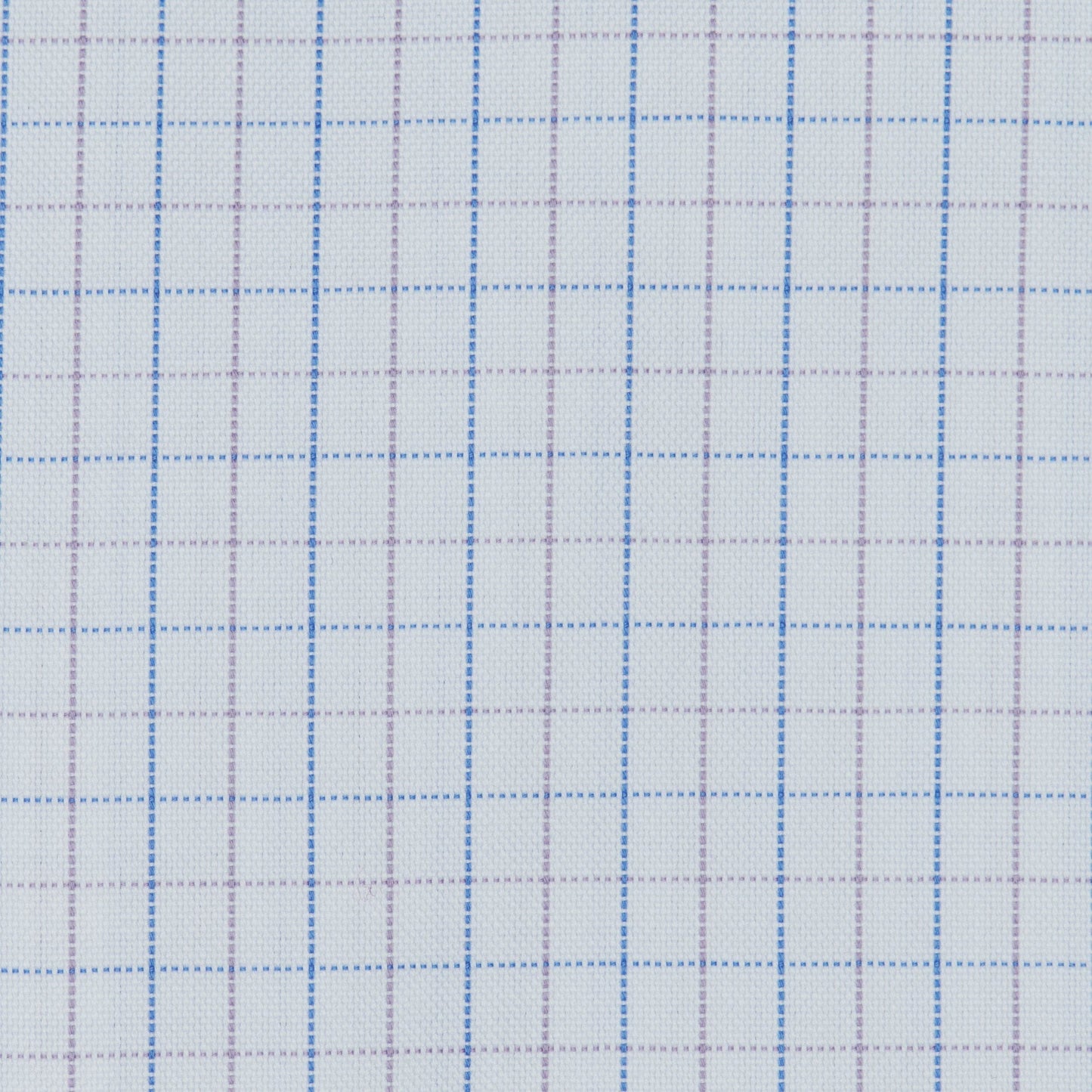 020 BD - Blue/Lavender Tattersall Button Down Collar Cooper and Stewart