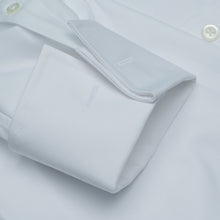 011 TF SC - White French Cuff Tailored Fit Spread Collar Cooper and Stewart 