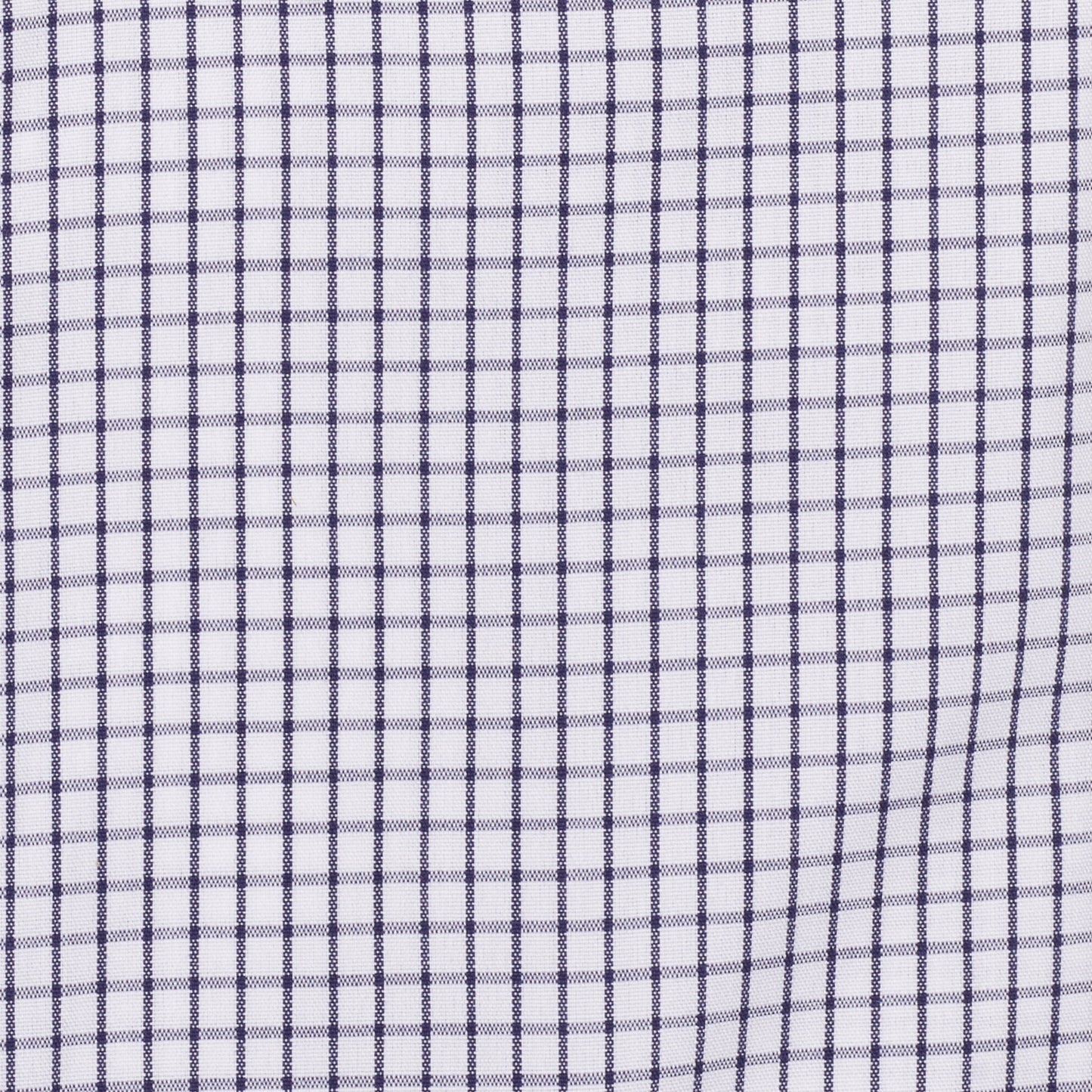 016 TF BD - Black Classic Check Tailored Fit Button Down Collar Cooper and Stewart 