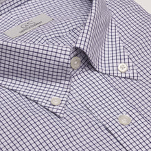 016 BD - Black Classic Check Button Down Collar Cooper and Stewart 