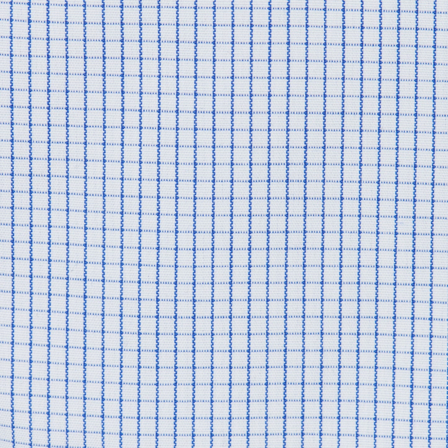 017 BD - Blue Graph Check Button Down Collar Cooper and Stewart 