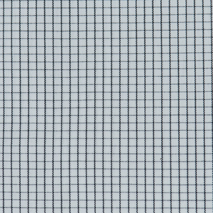 018 SC - Black Graph Check Spread Collar Cooper and Stewart 