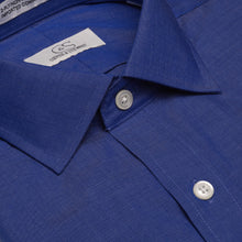 037 SC - French Blue Spread Collar Cooper and Stewart 