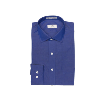 037 SC - French Blue Spread Collar Cooper and Stewart 