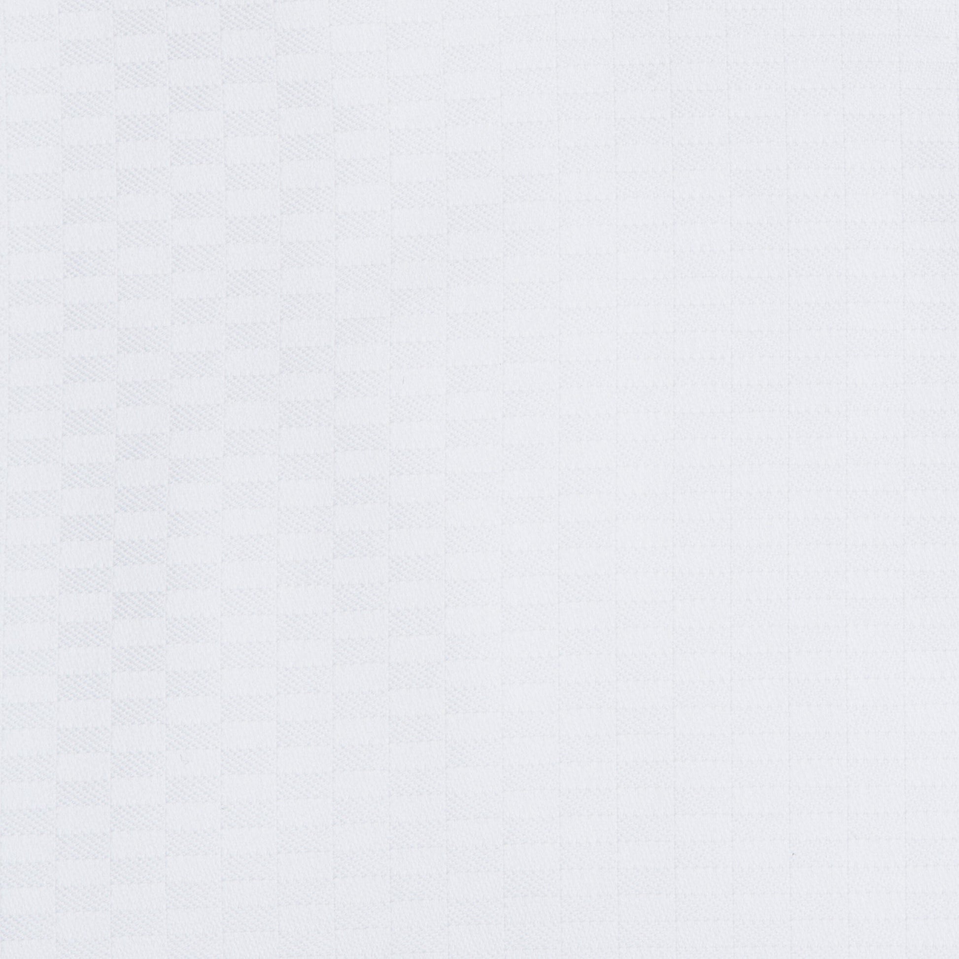 043 TF SC - White Tonal Check Tailored Fit Spread Collar Dress Shirt Cooper and Stewart 