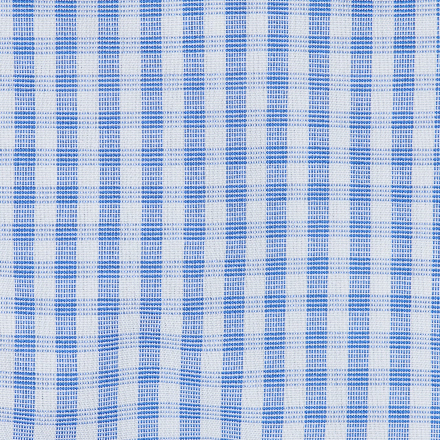 056 TF SC - Blue Country Check Tailored Fit Spread Collar Cooper and Stewart 