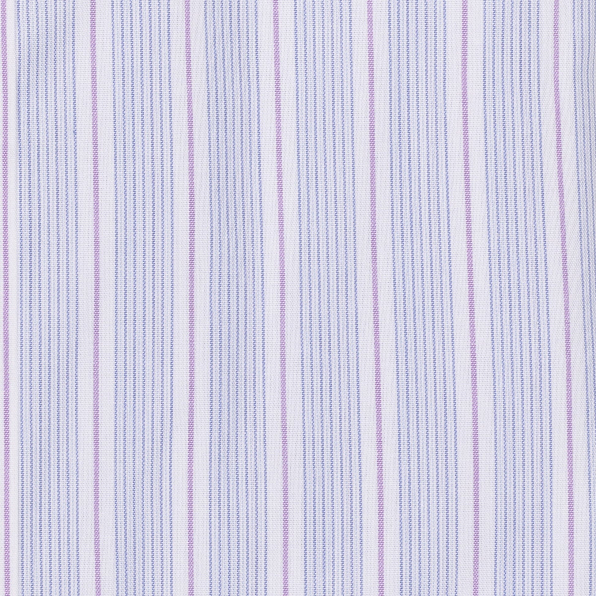 070 SC - Multi Track Stripe Spread Collar Cooper and Stewart 