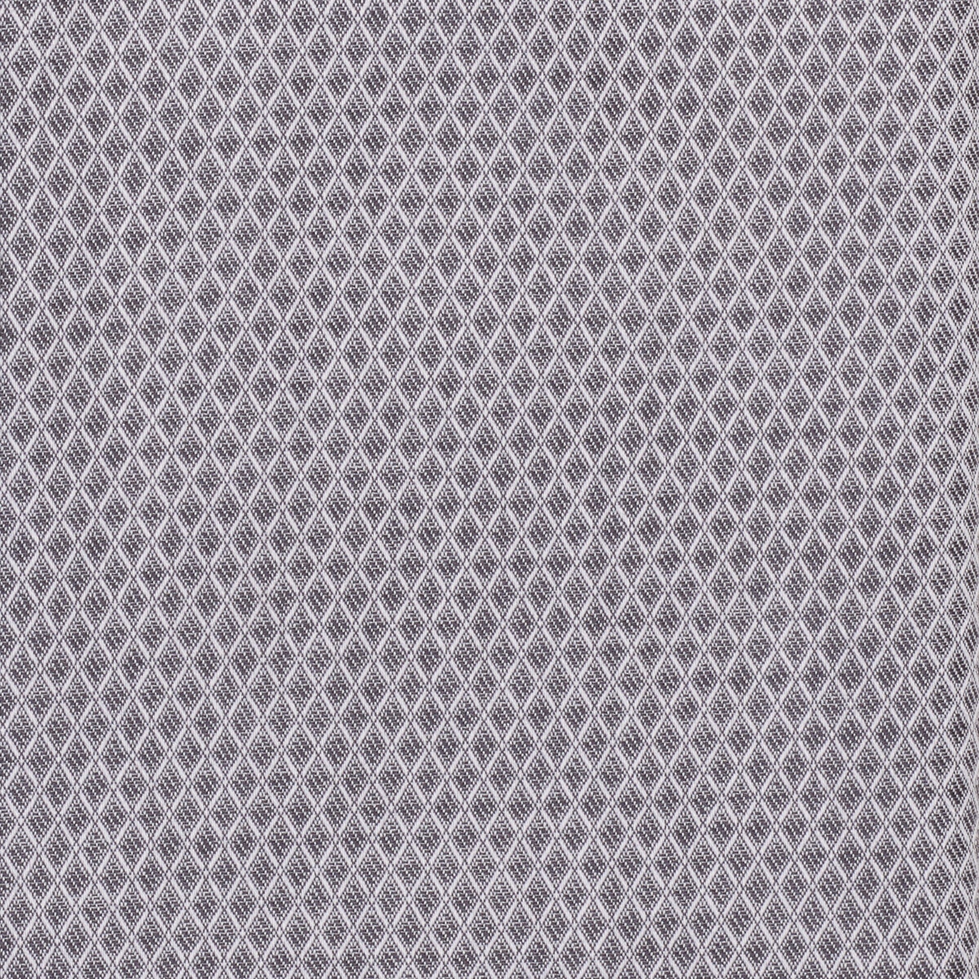 075 SF SC - Charcoal Diamond Dobby Slim Fit Spread Collar Cooper and Stewart 