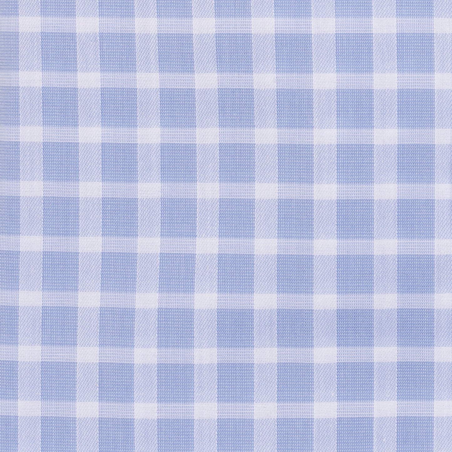 078 TF SC - Blue Text Dobby Check Tailored Fit Spread Collar Cooper and Stewart 