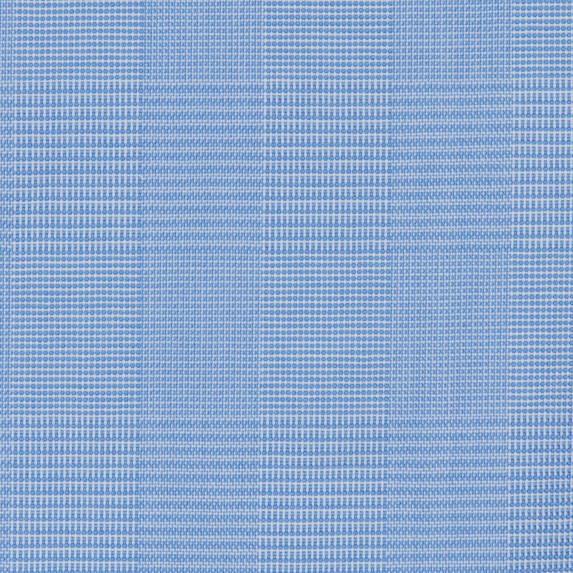 084 TF SC - Blue Glen Plaid Tailored Fit Spread Collar Cooper and Stewart 