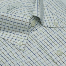 019 CP BD - Multi Windowpane Button Down Collar Dress Shirt Cooper and Stewart 