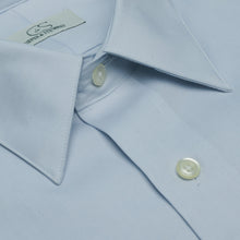 039 TF SC - Grey Tailored Fit Spread Collar Cooper and Stewart 