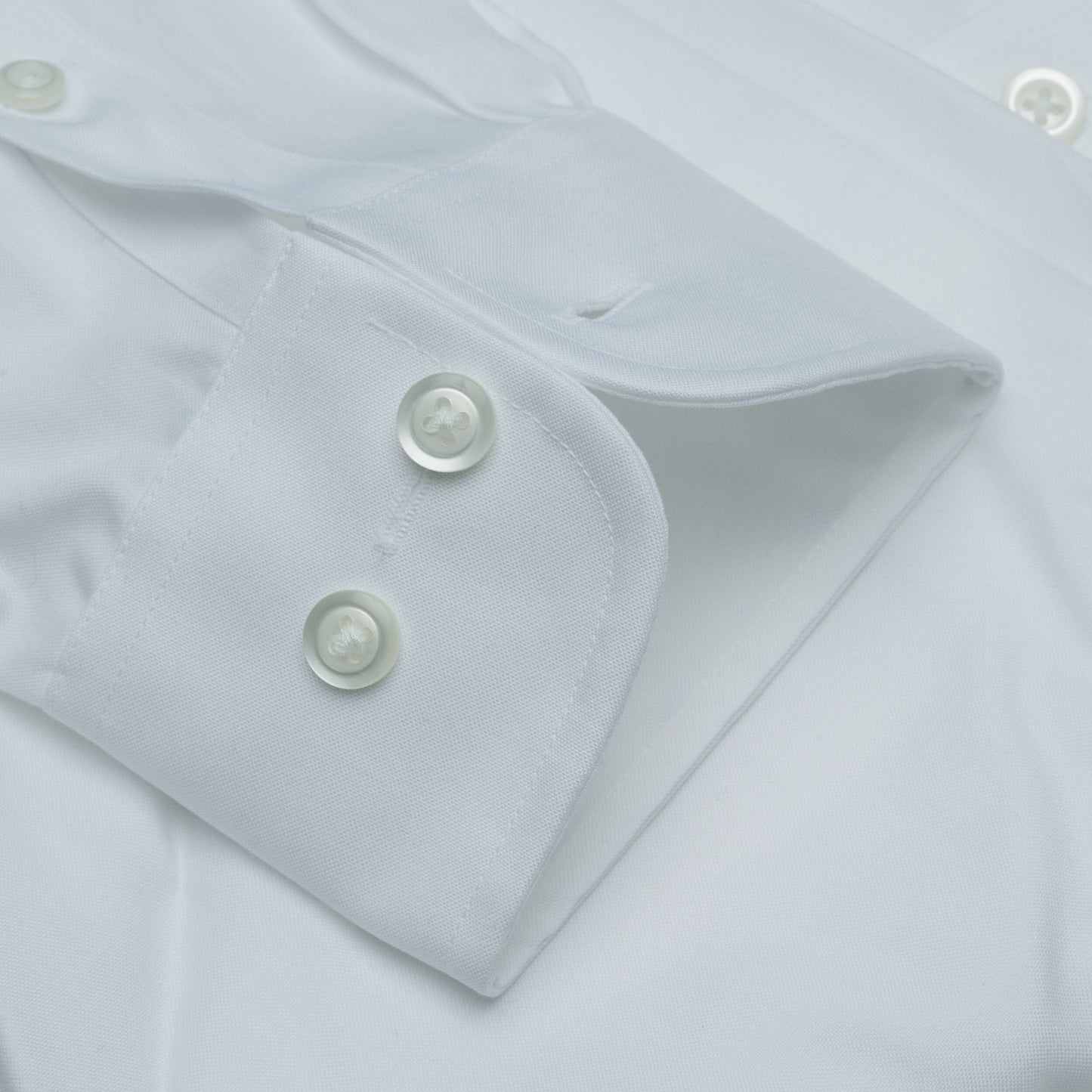 001 TF SC - White Tailored Fit Spread Collar Mens Dress Shirt Cooper and Stewart 