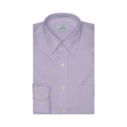 038 TF SC - Lavender Tailored Fit Spread Collar Cooper and Stewart 