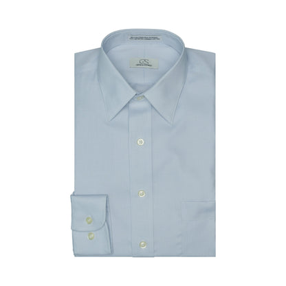 039 SC - Grey Spread Collar Dress Shirt Cooper and Stewart 