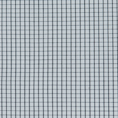 018 TF SC - Black Graph Check Tailored Fit Spread Collar Cooper and Stewart 
