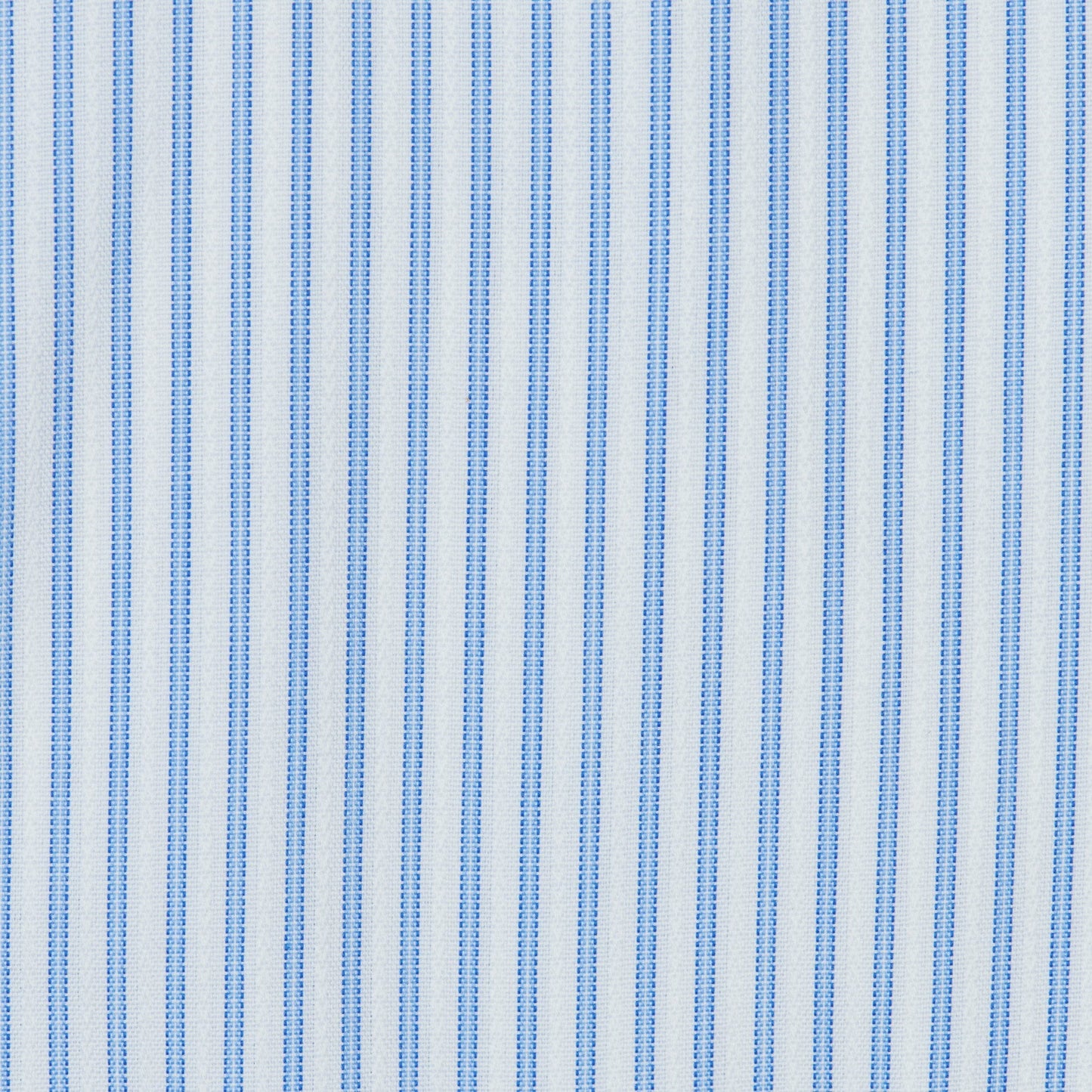 061 TF SC - Blue Satin Stripe Tailored Fit Spread Collar Cooper and Stewart 