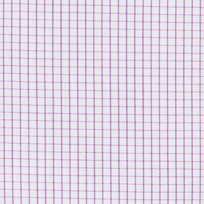 050 TF SC - Berry Graph Check Tailored Fit Spread Collar Cooper and Stewart 