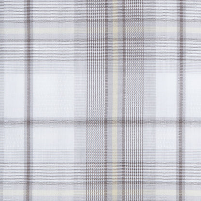 124 SC - Open Plaid Multi Spread Collar Cooper and Stewart 